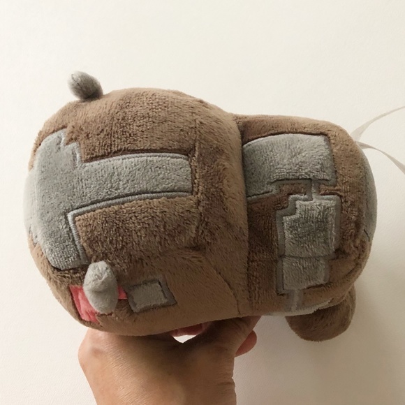 Authentic Jinx Minecraft 6” Baby Cow Plush Mojang Stuffed Animal Figure Clean! - Picture 4 of 9